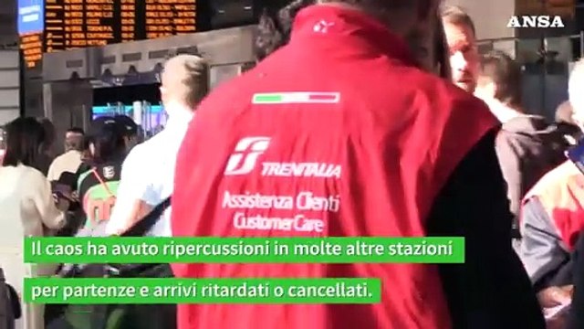 Caos treni, cosa e' successo a Roma e non solo