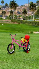 Spider Baby Calls Mom Spiderman to Stop Spiderman Stealing His Bike