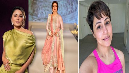 Hina Khan Cancer: Hina ने बताया इतने दर्द तकलीफों के बावजूद क्यों कर रहीं है काम! |Filmibeat