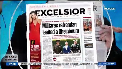¡Mónica Noguera, en el periódico Excélsior!