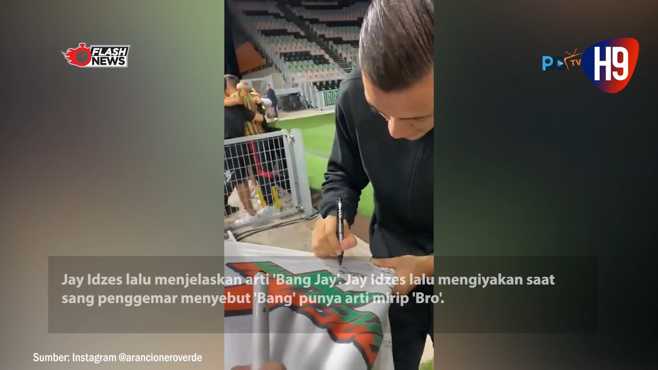Jay Idzes Dapat Pertanyaan tentang "Bang Jay" Saat Jumpa.Fans Venezia
