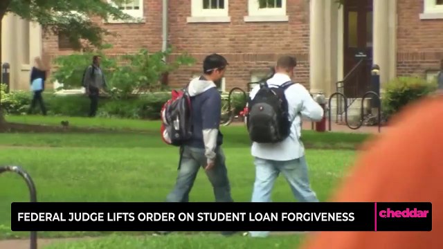 Federal Judge Lifts Order on Student Loan Forgiveness
