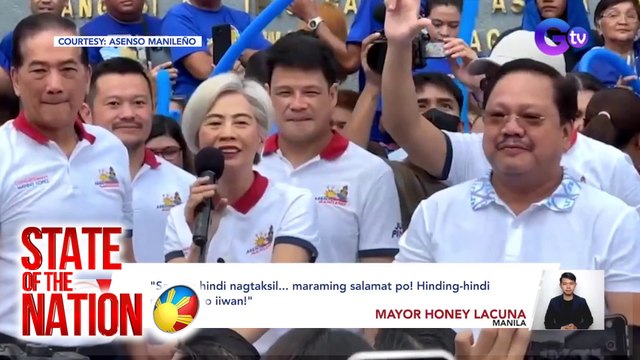 Dating magkakampi sa politika na sina Honey Lacuna at Isko Moreno, matunog na maglalaban sa pagka-alkalde ng Maynila | SONA