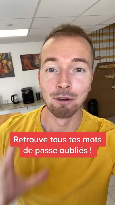 Retrouver ses mots de passe oubliés