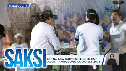 Cooking contest na may surprise ingredient, tampok sa Malabon Tambobong Cookfest 2024 | Saksi