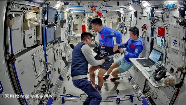Chinese Astronauts Conduct Experiments And Maintenance On Tiangong Space Station