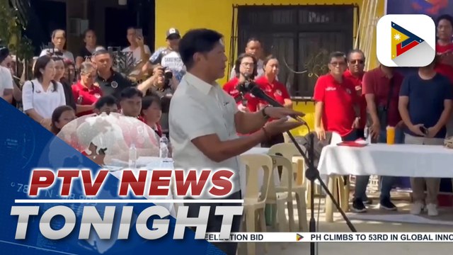 PBBM visits Ilocos Norte to assess the situation after the onslaught of Super Typhoon Julian