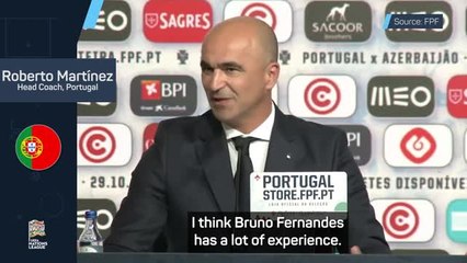 Скачать видео: Martinez defends Fernandes after 'unfair' red cards