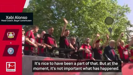 Alonso looks to the future ahead of 100th Leverkusen game
