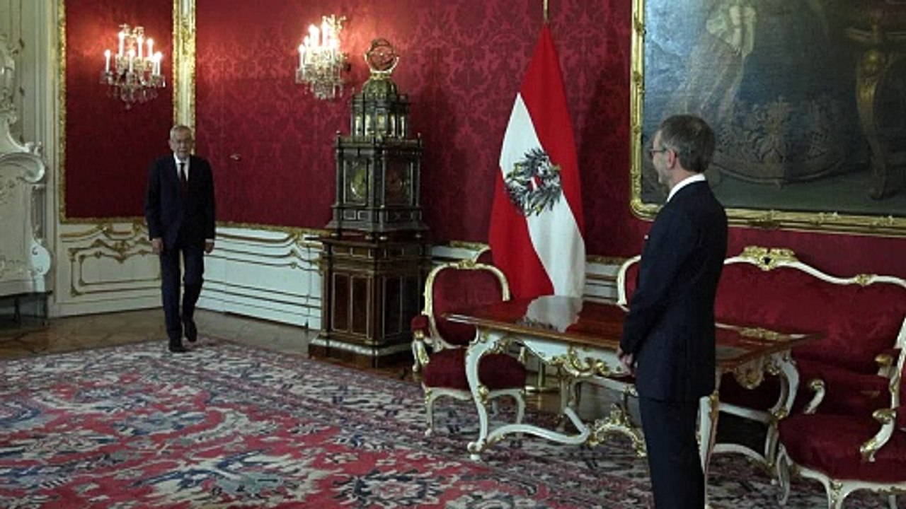 Österreich: FPÖ-Chef Kickl vom Bundespräsidenten empfangen