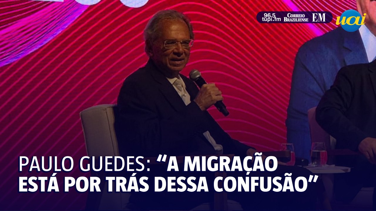 Paulo Guedes faz palestra em BH e analisa o cenário econômico atual