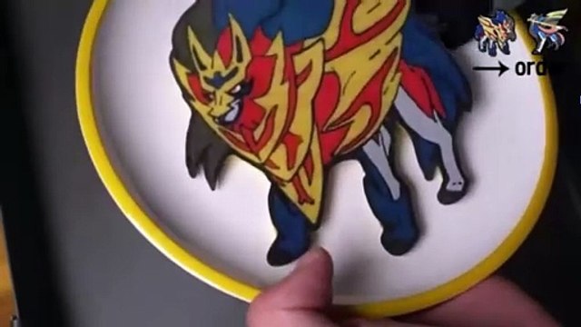 Pokemon sword shield legendary Pancake Art - Zacian, Zamazenta