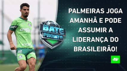 Télécharger la video: Palmeiras pode VIRAR LÍDER do Brasileirão AMANHÃ; Memphis será TITULAR???; Fla JOGA | BATE-PRONTO