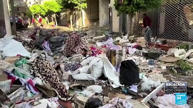 Crisis hospitalaria en Beirut tras bombardeos israelíes