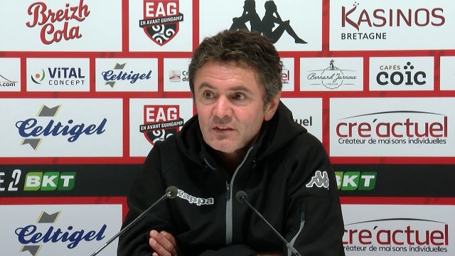 Clermont - EAG : le point presse de Sylvain Ripoll