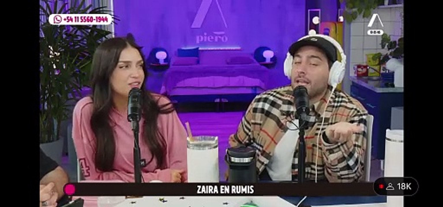La confusa reacción de Zaira Nara al recordar las declaraciones de amor de Pampita sobre García Moritán