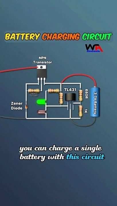 Simple Battery Charger DIY Electronics Project