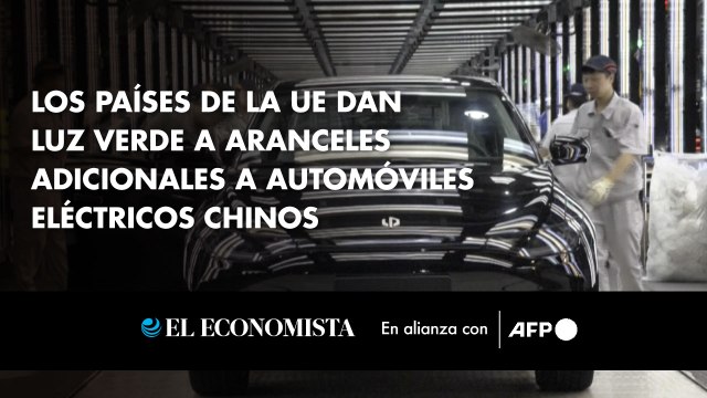 Los países de la UE dan luz verde a aranceles adicionales a automóviles eléctricos chinos