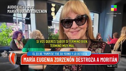 El tremendo audio de María Eugenia Zorzenón destrozando a Roberto García Moritán: "Es un monstruo"