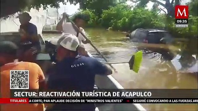 Secretaría de Turismo impulsa acciones para reactivar el turismo en Acapulco
