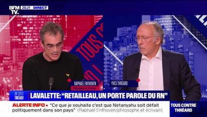 Raphaël Enthoven: "Ce que je souhaite ardemment, c'est que Benjamin Netanyahu soit politiquement défait dans son pays"