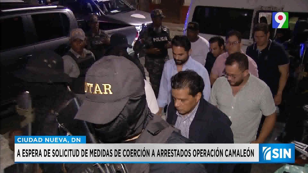Esperan medida de coerción de implicados en operación Camaleón | Primera Emisión SIN