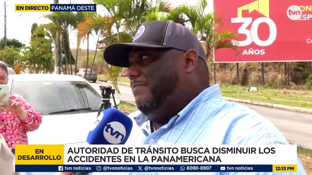 ATTT cierra salida de Montelimar hacia la Panamericana ante incremento de accidentes de tránsito