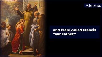 The Holy Friendship of St. Francis and St. Clare