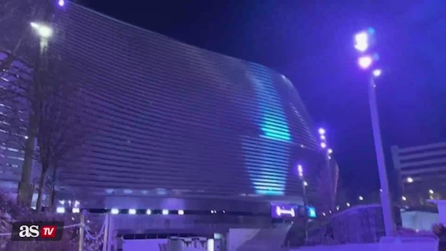 Bernabéu Stadium lights up the night with jaw-dropping illumination