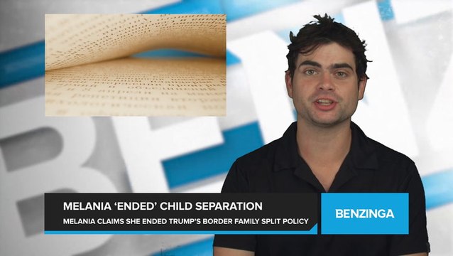 'This Has To Stop.' Melania Trump Claims She Persuaded Former President Trump To End The Controversial Family Separation Policy At The Border