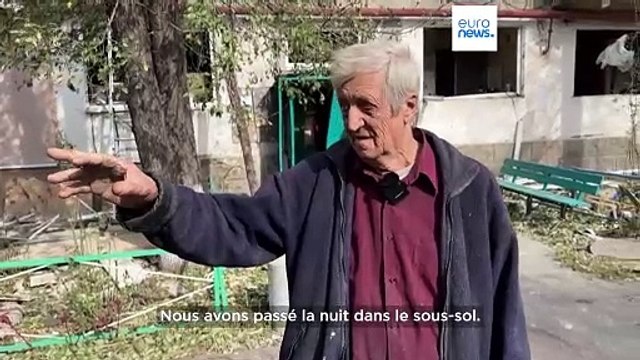 Les habitants de Pokrovsk et de Kostyantynivka nettoient les débris après les attaques russes