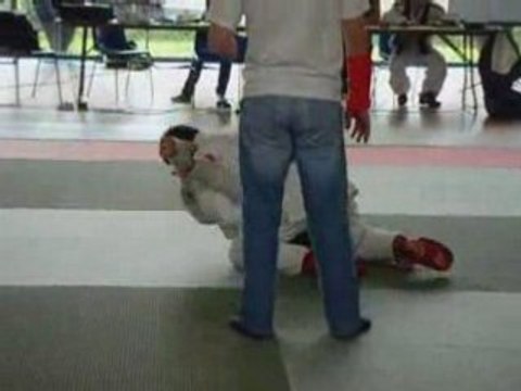 juji gatamé en triangle