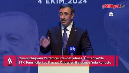 Cumhurbaşkanı Yardımcısı Yılmaz Ümraniye'de! "Gelecek yıl enflasyonu 20'nin altına düşürmeyi hedefliyoruz"