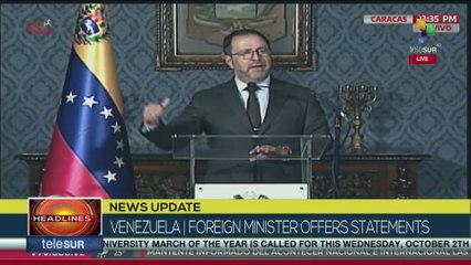 Yvan Gil: This is one of the most serious attack against humanity