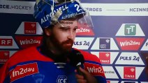 Evan Buitenhuis (HCI) nach dem Shutout gegen Laibach