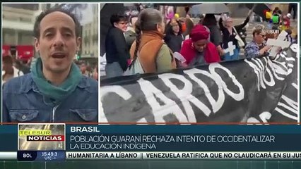 En Brasil, la comunidad Guaraní rechaza intento de occidentalización en la educación indígena