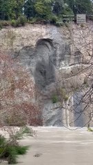 California cliff collapses, and then the video gets even wilder | #shorts #newvideo #subscribe