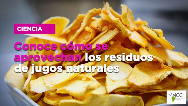 Conoce cómo se aprovechan los residuos de jugos naturales