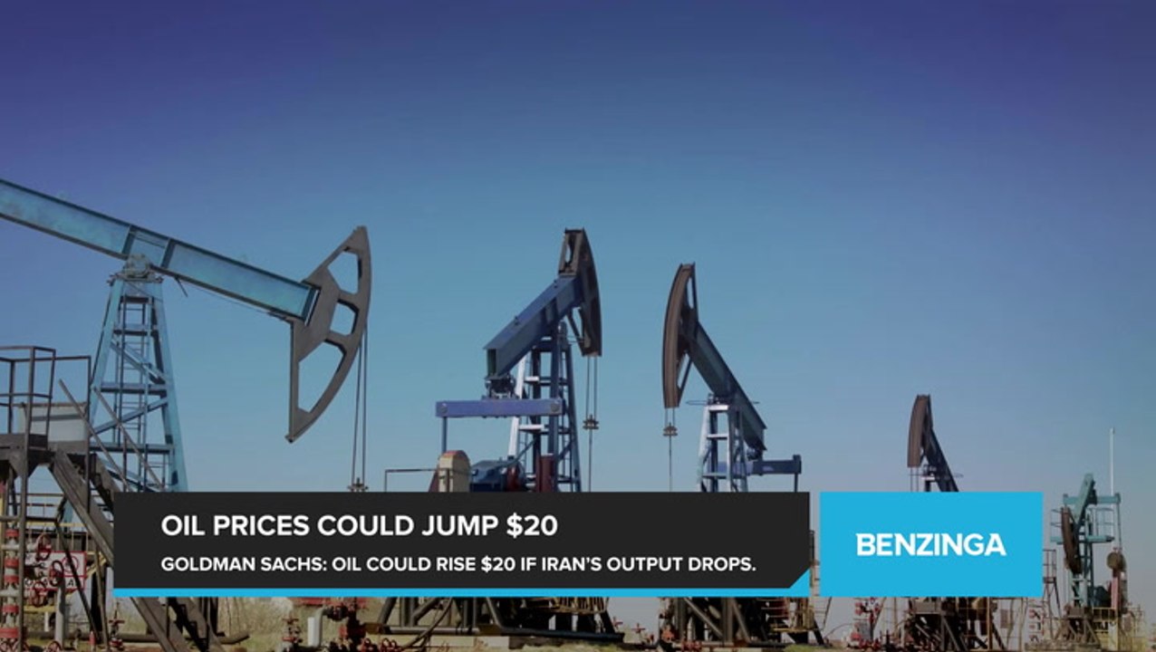 Goldman Sachs Predicts Oil Prices Could Jump $20 if Iran's Output Drops Amid Conflict