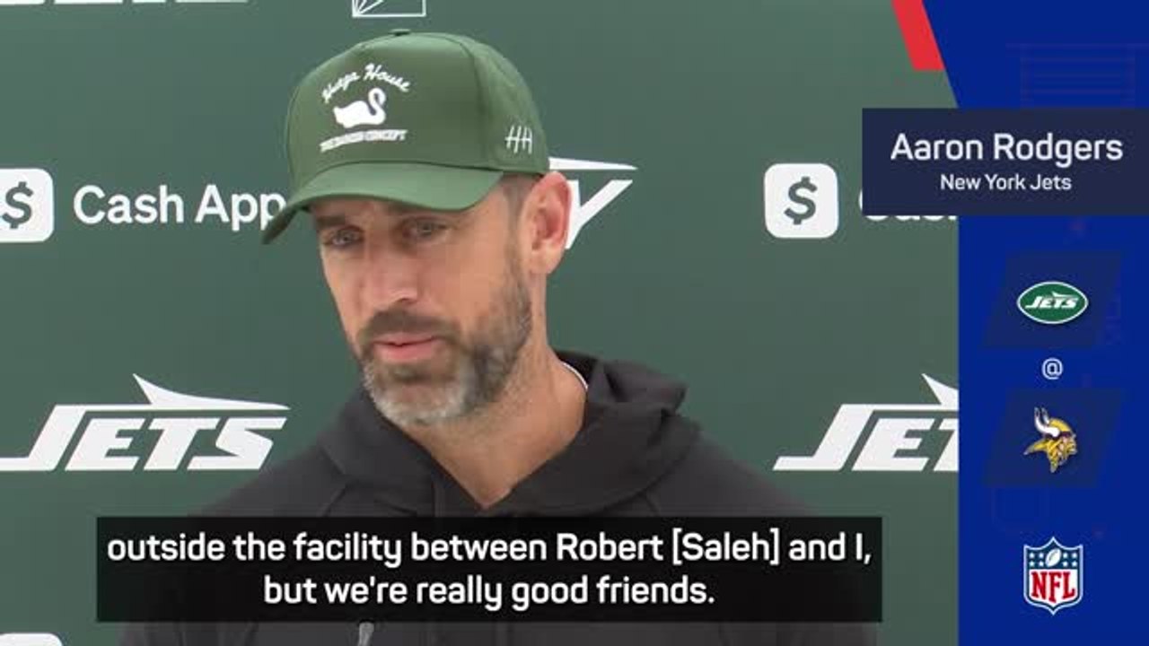 Rodgers rubbishes rift rumours with Jets coach Saleh