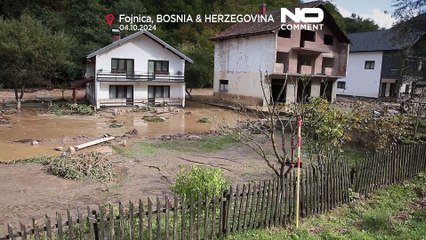 سیل خانمان‌برانداز در بوسنی و هرزگوین ۱۶ کشته و خسارت‌های فراوان بر جای گذاشت