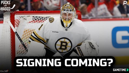 What happens if Jeremy Swayman does sign? | Pucks with Haggs