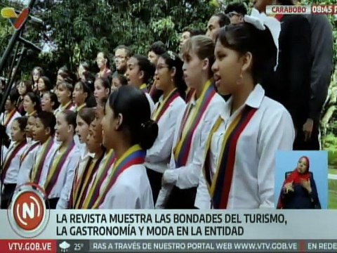 Carabobo | Niños y niñas participan en desfile Carabobo Sostenible” para apreciar textiles únicos