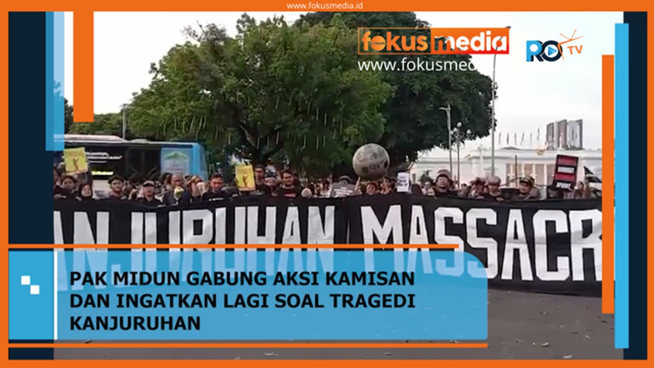 Pak Midun Gabung Aksi Kamisan dan Ingatkan Lagi Soal Tragedi Kanjuruhan