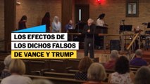 Los efectos de los dichos falsos de Trump y Vance sobre migrantes haitianos en Springfield, Ohio