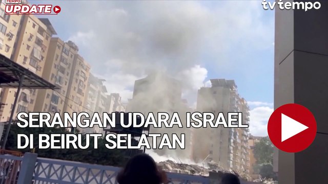 Serangan Udara Israel di Beirut Selatan Setelah Perintah Evakuasi