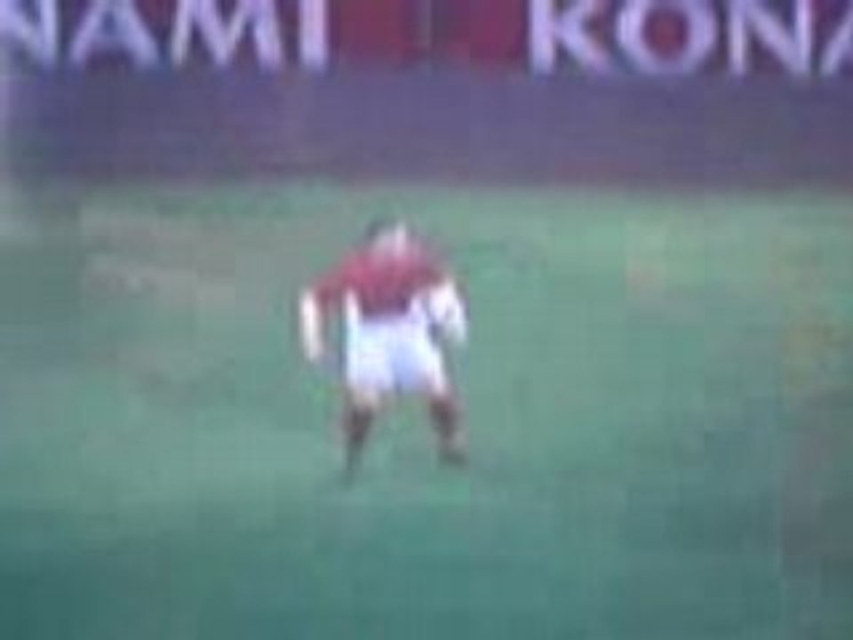 Centre en volée et tir en volée