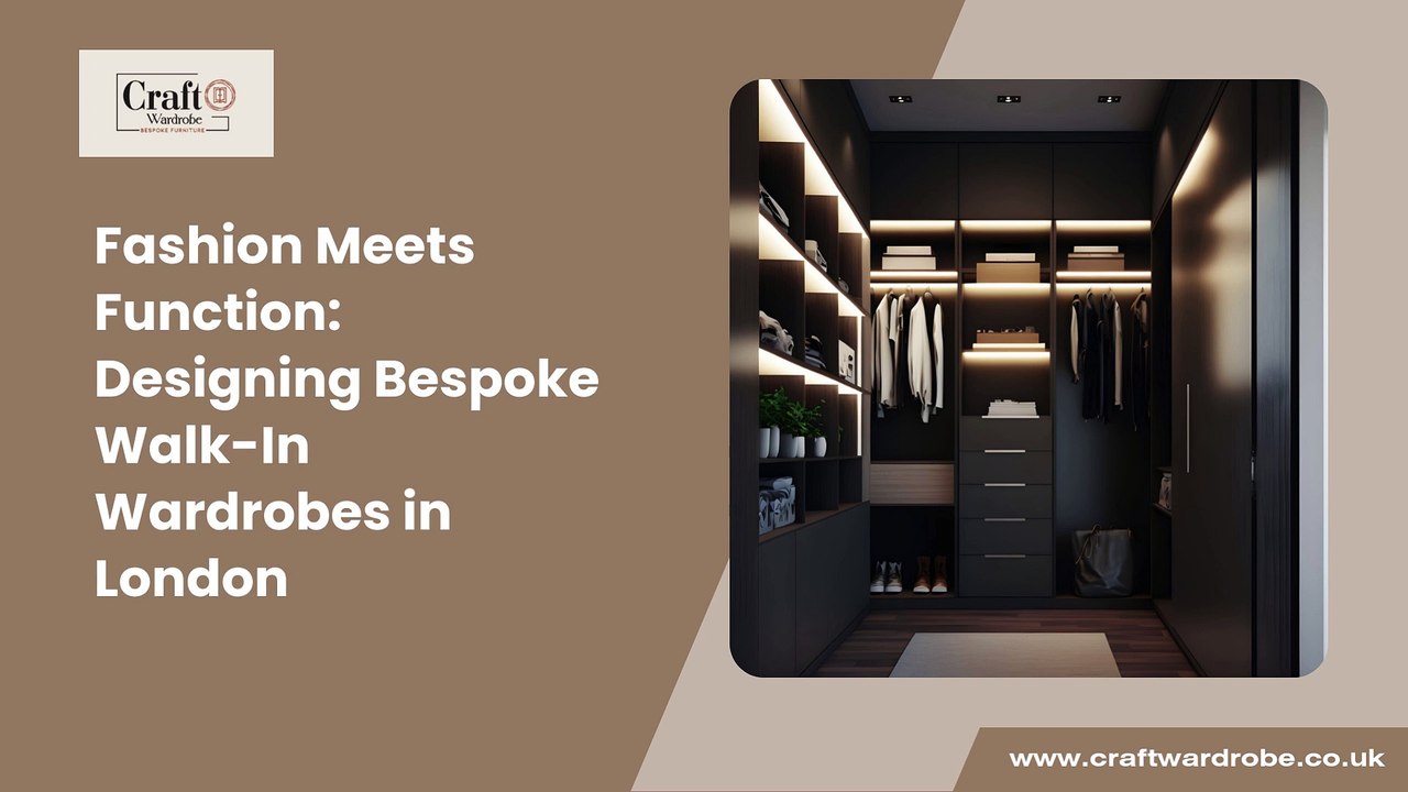 Fashion Meets Function Designing Bespoke Walk-In Wardrobes in London