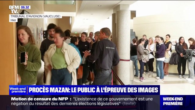 Je pensais tenir le coup mais c'est impossible : au procès des viols de Mazan, l'effroi du public face à la diffusion des vidéos
