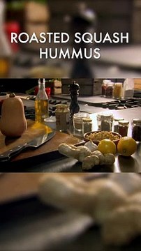 Roasted Squash Hummus #shorts